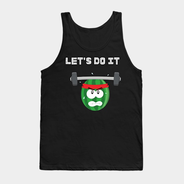 Let's do it Tank Top by Doddle Art